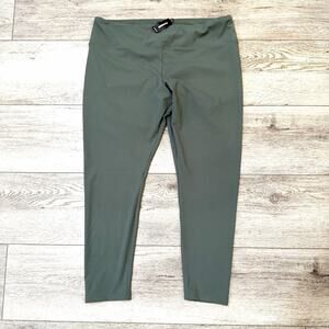 Express Pants Womens Size XL Army Green Sage Leggings Athletics Spandex NWT